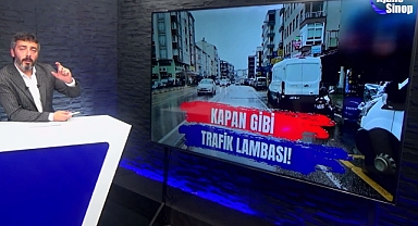 GÖRÜNMEYEN TRAFİK IŞIKLARI SORUN OLDU!